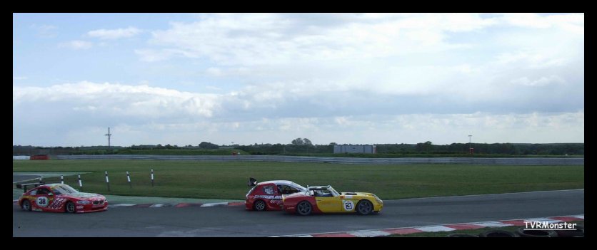 some REALLY close racing